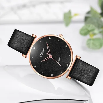 

Fashion Bead Quartz Wristwatches Dial Stainless Steel Mesh Belt Ladies Casual Gift часы женские наручные