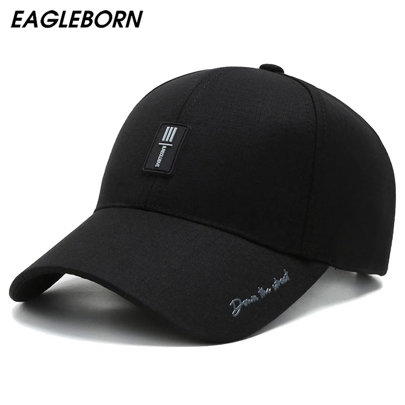 Men Cap Hats Hat-Caps Snapback Retro High-Quality Luxury Casual-Hat for Uncle New Dad