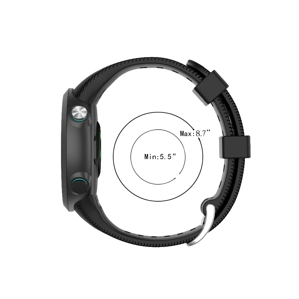 Мягкий силиконовый сменный мужской ремешок для наручных часов Garmin swim 2, аксессуары для смарт-часов gps, браслет для мужчин и женщин, ремешок с инструментом