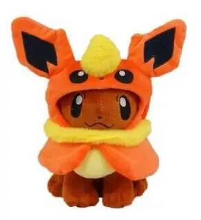 G 8 видов стилей 20 см/30 см Eevee пончо Umbreon Espeon Jolteon Vaporeon Sylveon Flareon плюшевые куклы мягкие игрушки для детей - Цвет: G