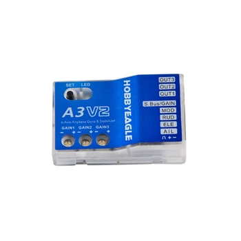 

A3V2 Fixed Wing Flight Control Aeroplane Flight Controller Stabilizer 3 Axis Gyroscope Balance F3P KT Aircraft ,for RC Airplane
