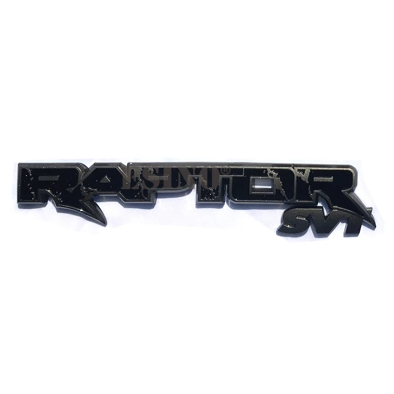 Style 7 10 x новейший 3D автомобильный багажник ABS значок эмблема для Raptor SVT задние ворота аксессуары клей автомобильный стильный значок наклейка для Ford F150 - Название цвета: Style 7