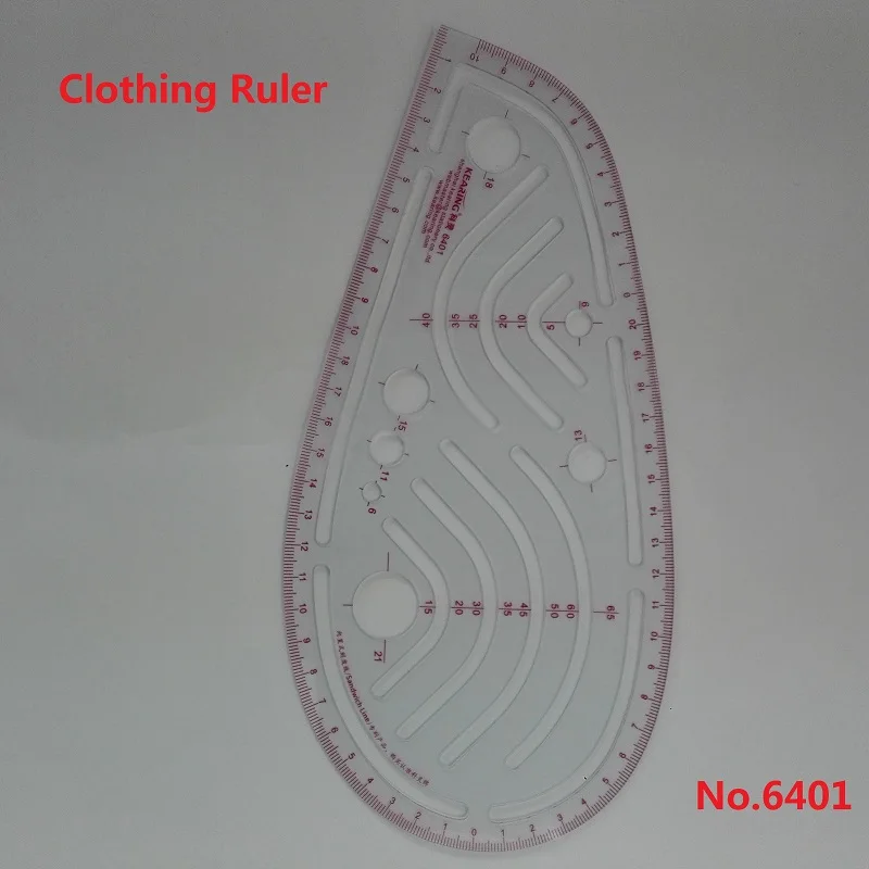 Multifunctional patchwork ruler plastic cutting ruler clothing sample grading rulers patchwork-ruler 3245