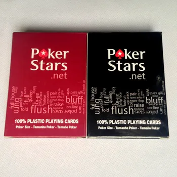 

Texas Hold'em Plastic Playing Card Game Poker Cards Waterproof And Dull Polish PokerStars Board Games Gift For Christmas