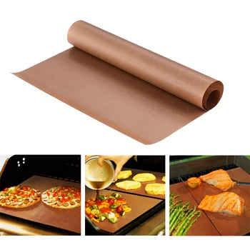 

Reusable Non Stick Baking Paper High Temperature Resistant Teflon Sheet Pastry Baking Oilpaper Grill Baking Mat Baking Tools