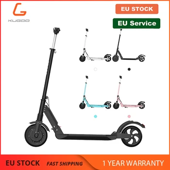 

[EU STOCK] KUGOO S1 Electric Scooter 3 Speed Modes e Scooter Electric Skateboard 350W 30KM/H Motor LCD Display Screen pk m365