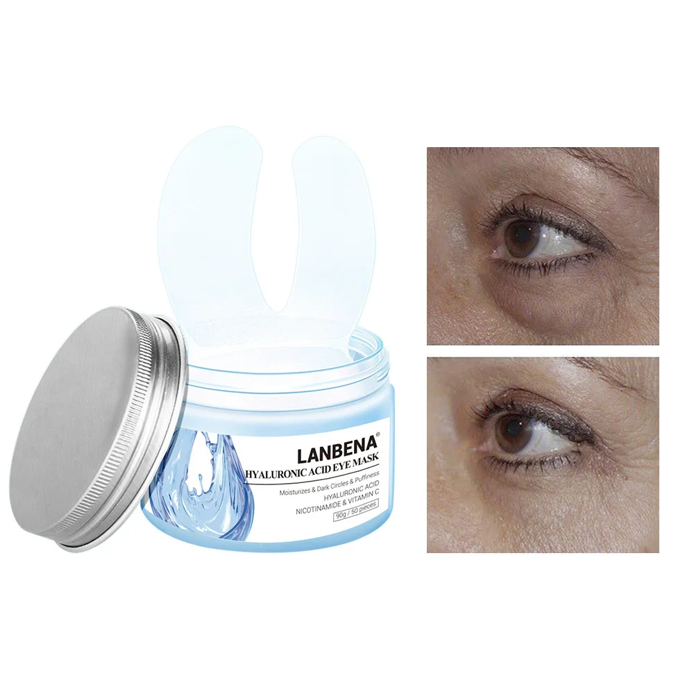 Eye Mask Hyaluronic Acid Eye Pad Osmanthus Eye Patch Retinol Sheet Mask Relieving Dark Circle Remove 2
