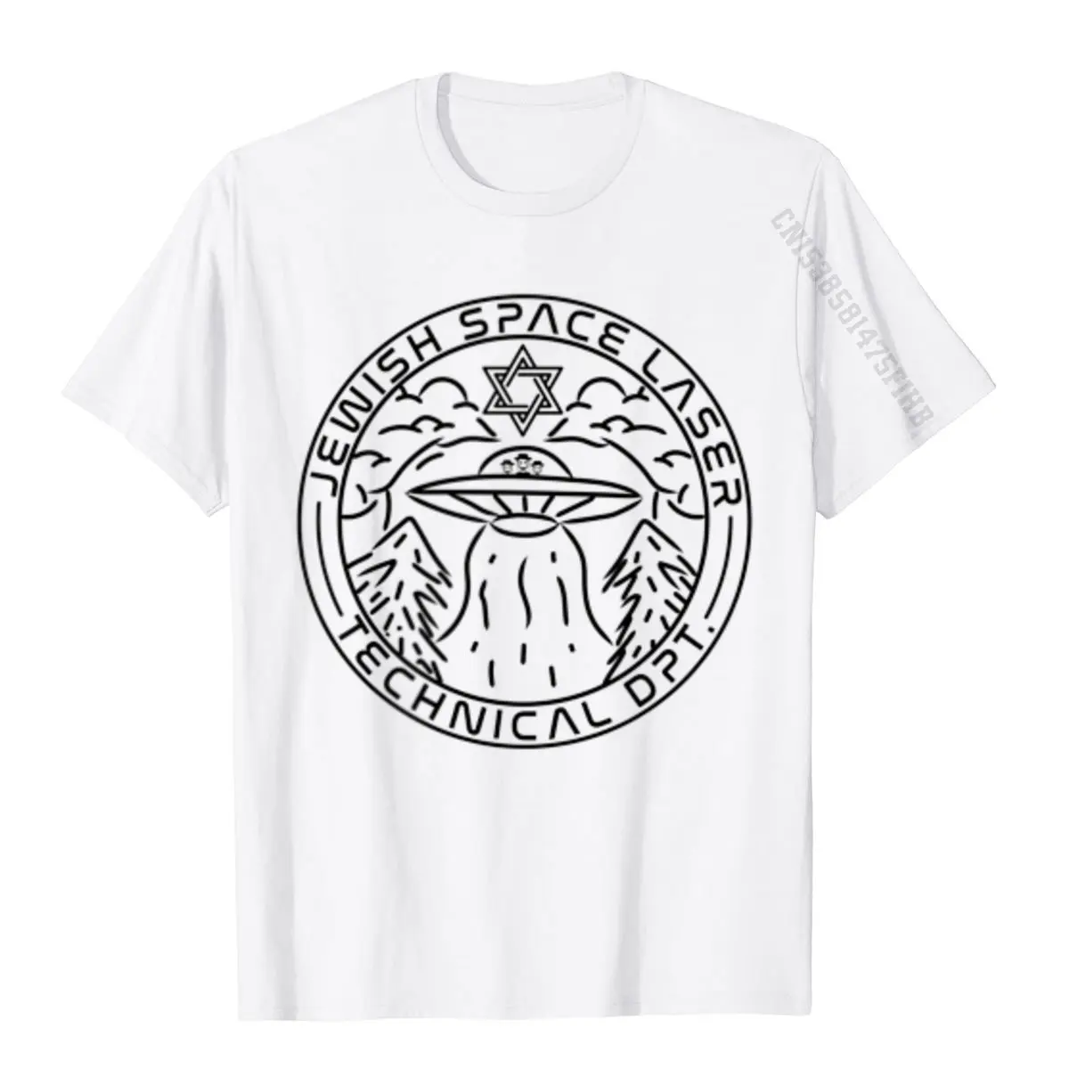 Geek Short Sleeve Tops & Tees Labor Day Crewneck All Cotton Men Top T-shirts Hip hop Geek T Shirt Slim Fit Wholesale Jewish Space aser ogo Pocket Badge Distressed Funny Meme T-Shirt__1582 white