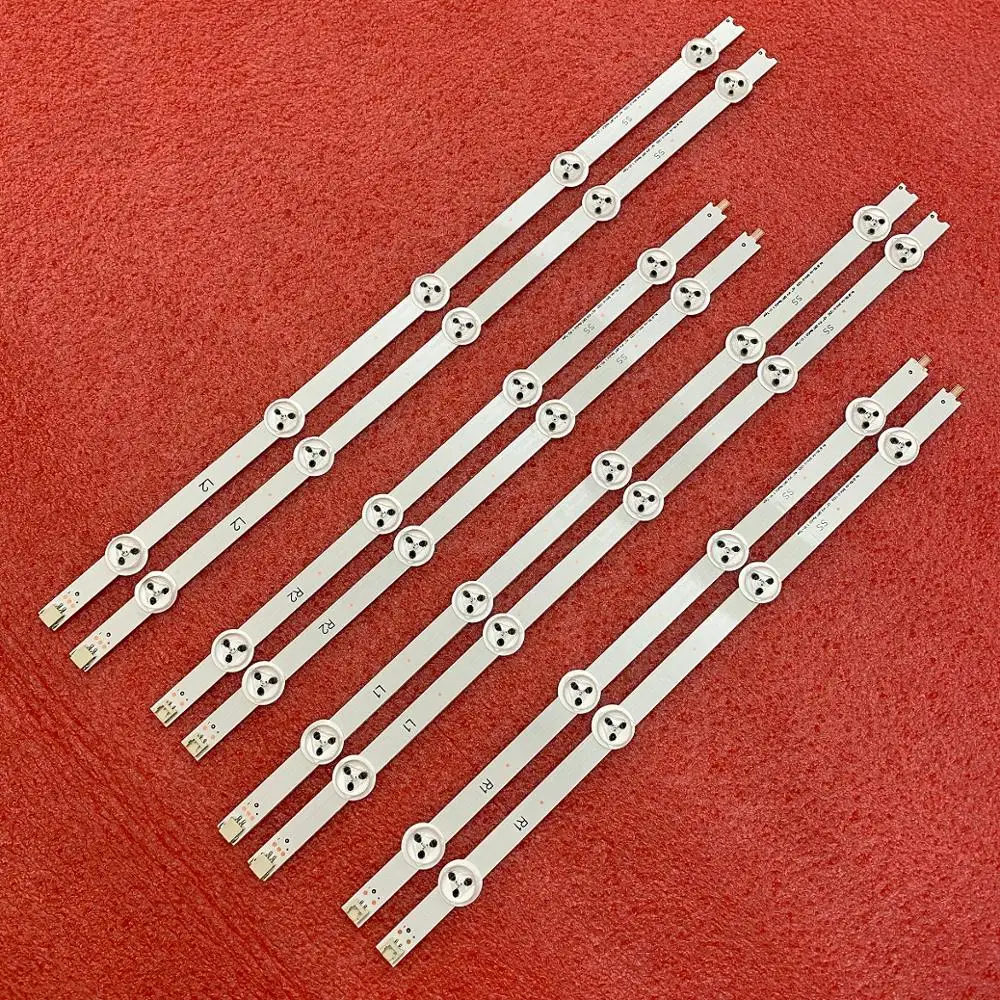 5 комплектов = 40 шт. светодиодный фонарь для TOSHIBA 42L6453DB 42L6453B 42PFH5209 42PFT6309 6916L-1588A 1589A 1590A