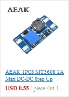 AEAK 5 в 650 нм 5 мВт Регулируемый точечный модуль лазерного диода красный прицел Медная головка мини лазерная указка