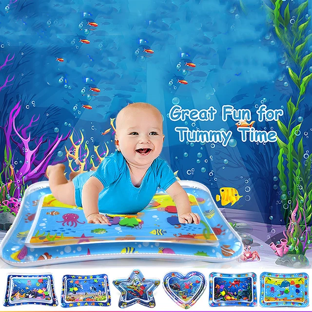 Baby Water Mat Inflatable Cushion Infant Toddler Water Play Mat for Children Early Education Developing Summer Toy dropshipping 1
