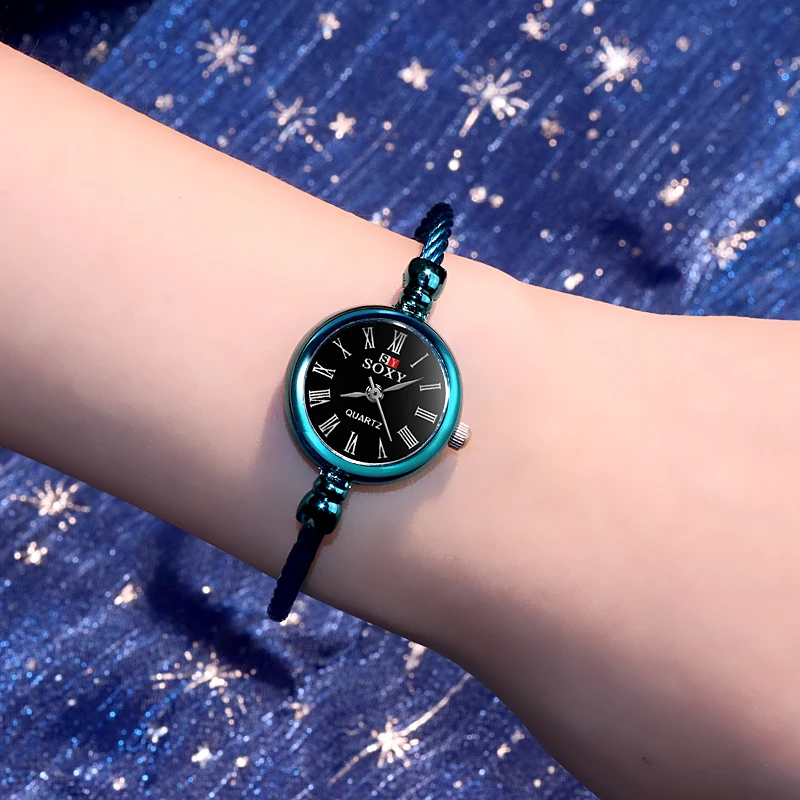 

SOXY Roman Numerals Women's Bracelet Watches For Women Luxury Ladies Watch 2019 Full Steel relogio feminino NEW Wristwatch