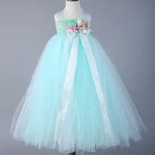 Летняя одежда детей Платья для девочек-цветков Повседневная одежда для девочек на день рождения Платье для детей Детский костюм