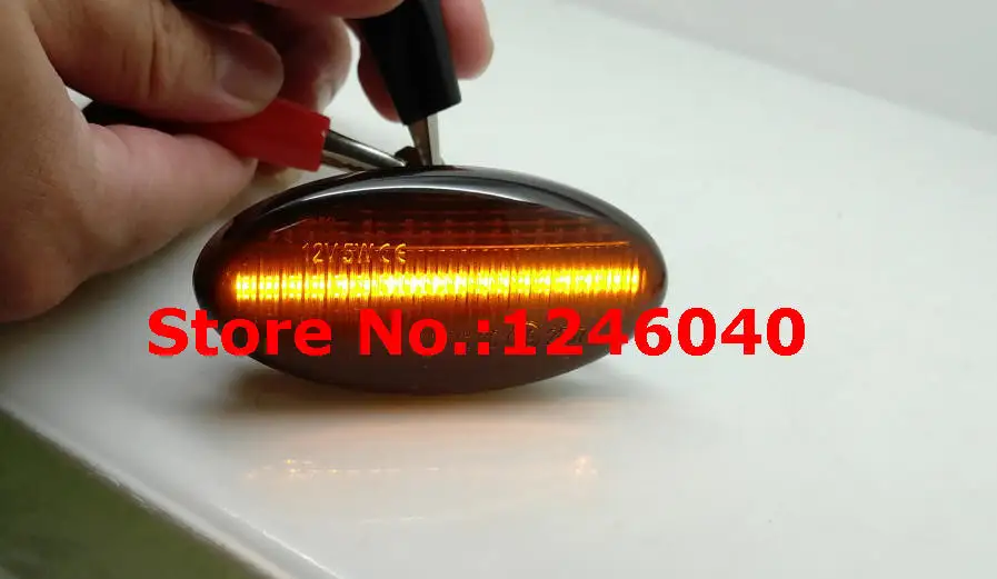 2 шт. дым/прозрачные линзы Led Боковой габаритный фонарь поворота светильник лампа для MAZDA 3 MAZDA6 MAZDA 2 5 MPV Субару Outback