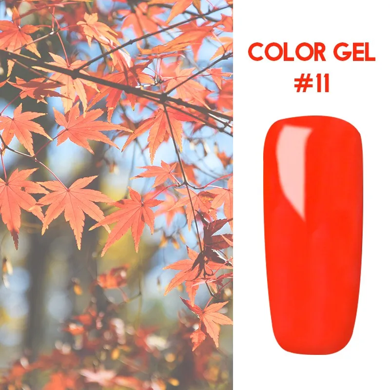 CATUNESS гель лак для ногтей Гель-лак художественный лак УФ светодиодный Гель-лак Устойчивый лак для ногтей черная бутылка 8 мл Горячая Распродажа - Цвет: 11