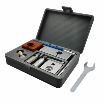 

3D Printer Part MK10 All Metal Hotend Kit with Cooling Heat Blcok 0.4mm Nozzel and Wrench for Wanhao I3 Dupicator D4/I3/for Drem