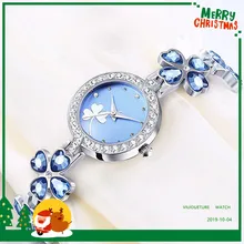 Импортные товары Клевер Диан Цзуань стальные часы Ms браслет часы для женщин подарок настольные украшения женские часы