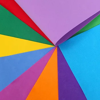 

50 * 50cm 10 Pieces DIY Decoration Foam Sponge Paper Materials Random Color
