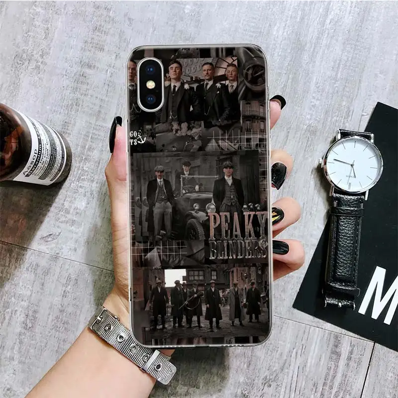 Peaky Blinders Shelby Phone Case For iPhone 11 12 13 Pro XS XR X Max 7 8 6 6S Plus Mini + 5 SE Pattern Customized Coque Cover Ca