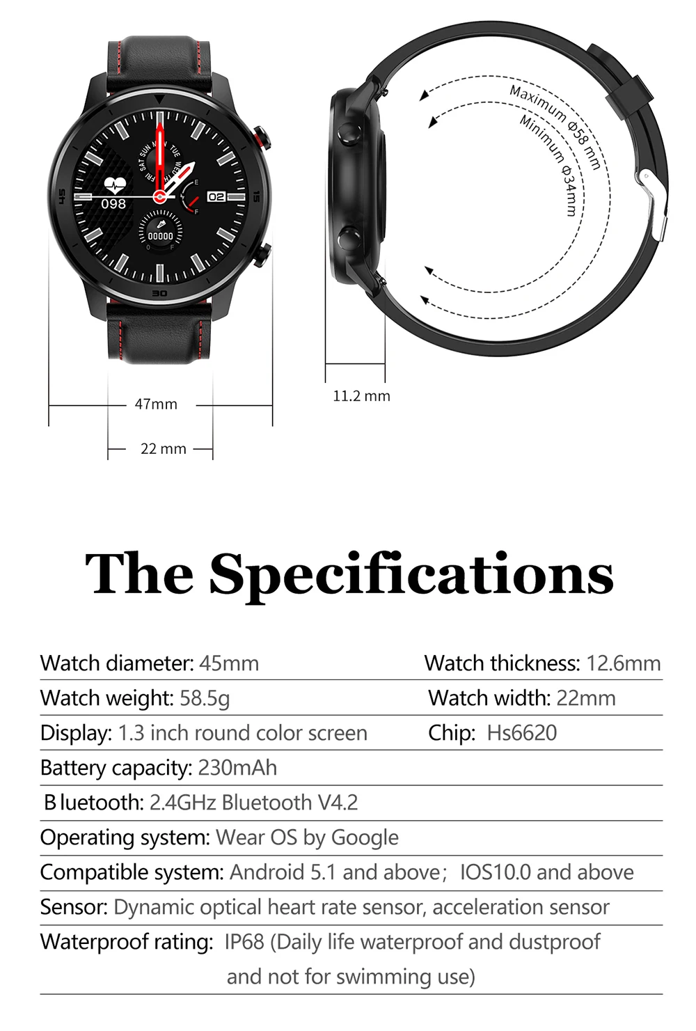 DT78, смарт-часы для мужчин, IP68, водонепроницаемые, Reloj Hombre Mode, умные часы с PPG, кровяное давление, пульсометр, спортивные, фитнес-часы