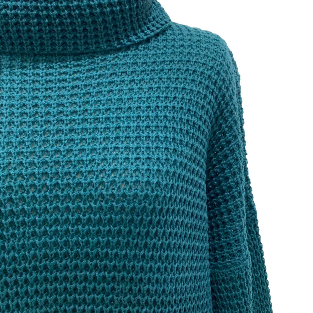 SAGACE, теплый длинный вязаный женский свитер, больше размера d, зимний свитер, пуловер для женщин размера плюс, женские топы, одноцветные