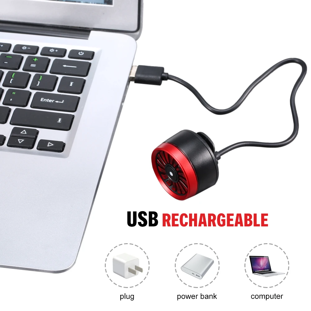 USB Перезаряжаемый задний фонарь для велосипеда задний велосипедный фонарь рюкзак для шлема лампа Предупреждение стробоскоп свет для велосипеда