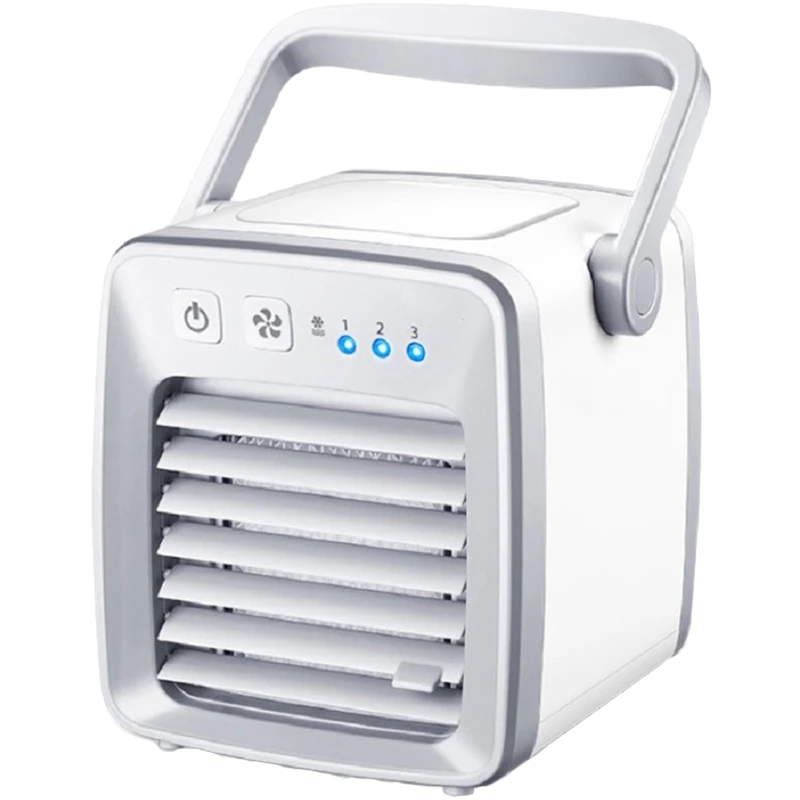 

Personal Space Air Conditioner, 4 In 1 Mini Usb Personal Space Air Cooler, Humidifier, Purifier, Desktop Cooling Fan With 3 Spee