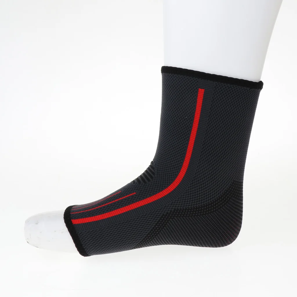 1Pcs Protective Ankle Support Band Compression Sleeve Socks for Basketball/ Football/ Soccer/ Running