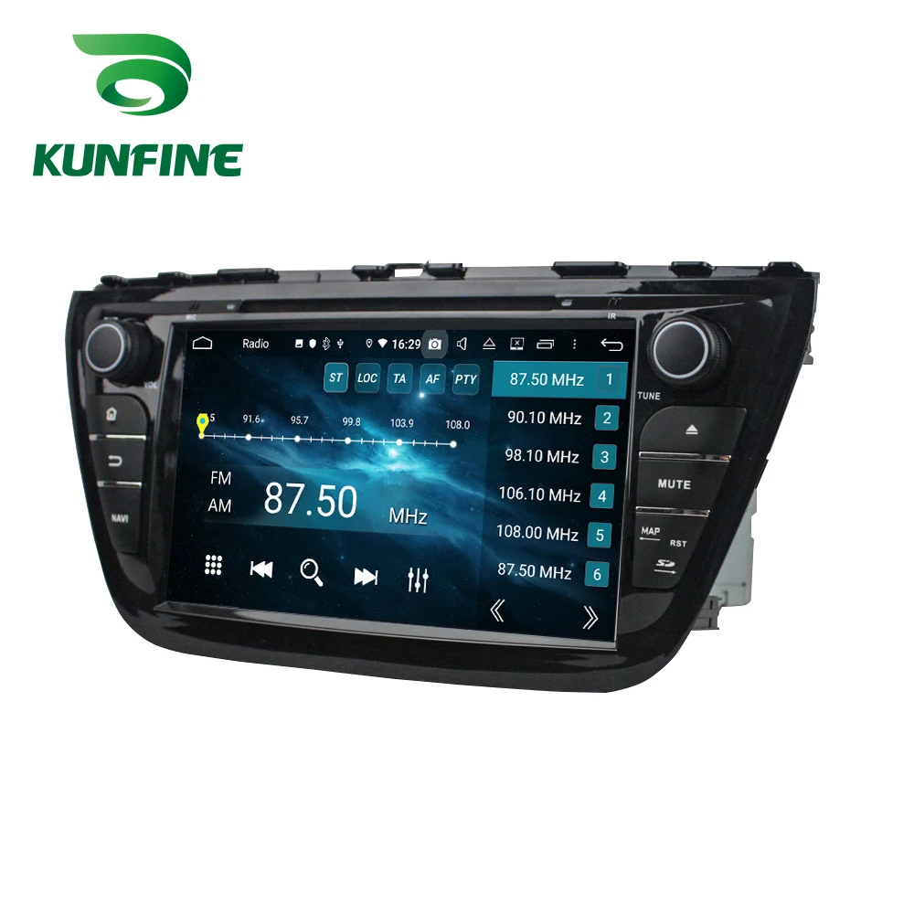 Discount Android 9.0 Octa Core 4GB RAM 64GB ROM Car DVD GPS Navigation Multimedia Player Car Stereo for Suzuki SX4 / S Cross 2014 2015 7