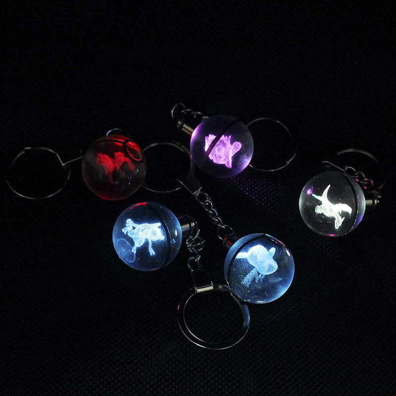 Купи один бесплатно новая форма брелок со светодиодной подсветкой в виде