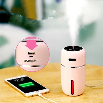 

Portable LED Air Humidifier Essential Oil Diffuser Mini USB Air Humidifier Purifier Car ultrasonic Aromatherapy Diffuser USB