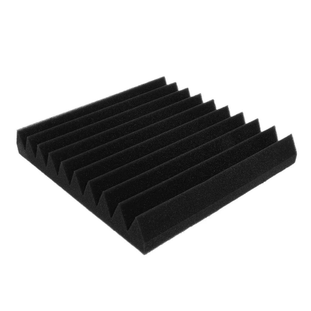 Acoustic Foam Soundproofing Noise Dampening Sponge Panels Pad for Recording Studios Home Theaters KTV 11.81 x 11.81inch