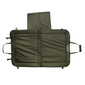 

Foldable Unhooking Fish Protection Mat Pad Beanies Mat 109 x 69 x 2.5cm Pike Carp Fishing Accessories Tackle Army Green