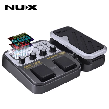 

NUX MG-100 Modeling Guitar Processor Guitar Effect Pedal Drum Tuner Recorder 58 Effect 72 Preset Multi-function Guitar Pedal