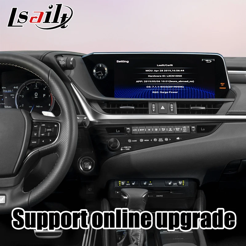 Android 7,1 мультимедийный интерфейс для Lexus ES GS GX LS NX RX является LC. 2013-19 интегрированный Android gps-навигатор от Lsailt