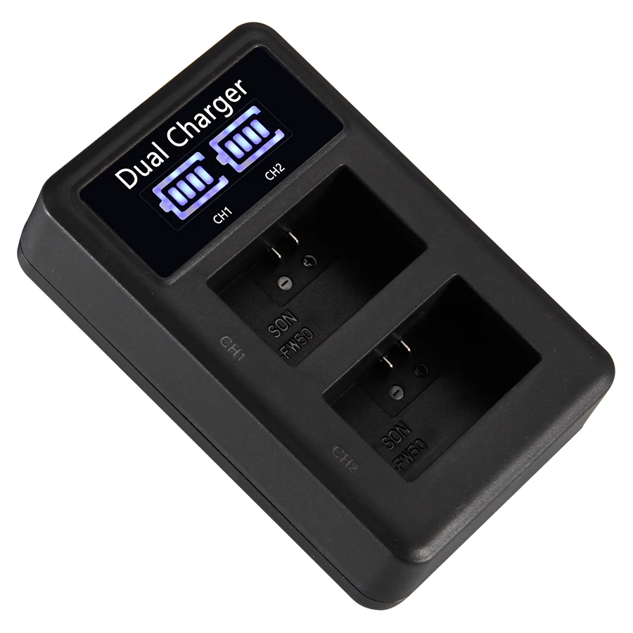 

For SONY Battery USB dual charger NP-FW50 USB BATTERY CHARGER