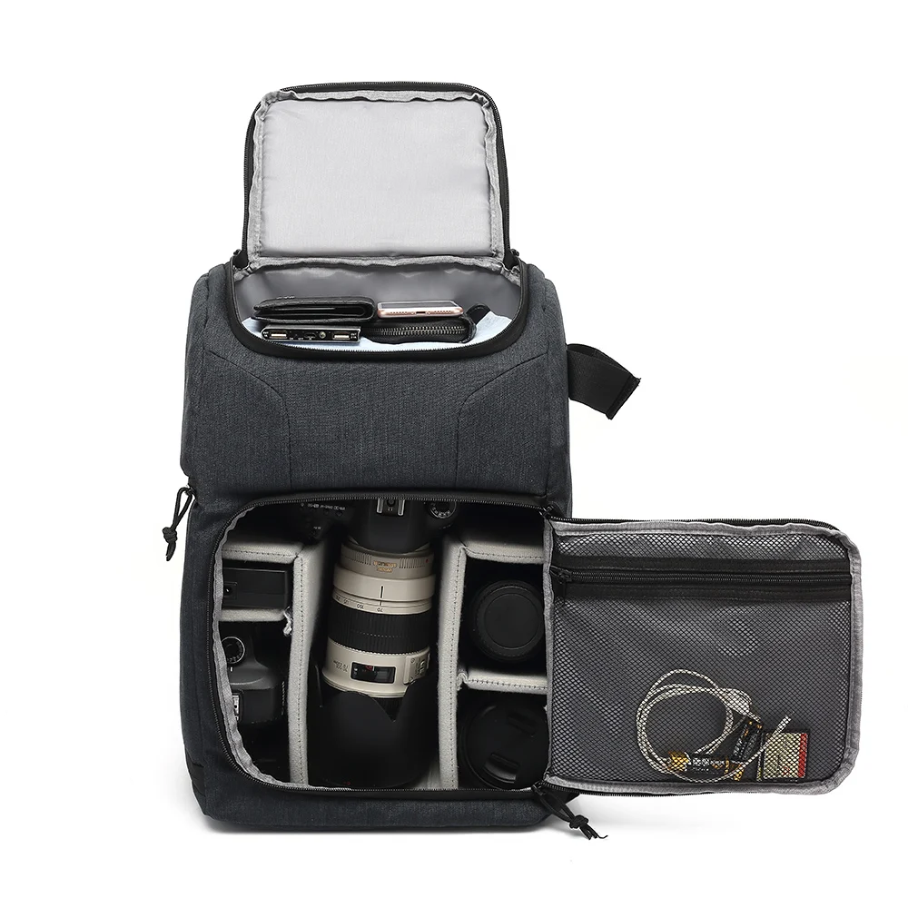 Waterproof Camera Bag Photo Photography Backpack For Polaroid Canon Nikon Sony DSLR Shoot Cameras Digital Cameras Bag Lens camera case camera lens bag