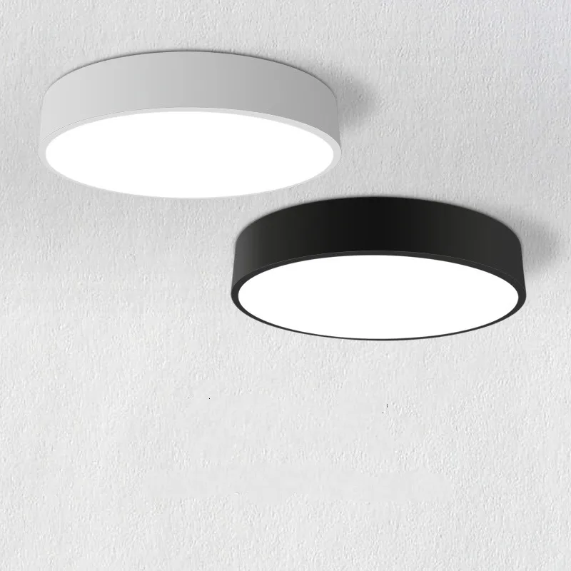 

Circular Bedroom Led Ceiling Lamp Modern Simple Living Room led Lamp Creative Nordic Personality Study Led Ceiling Lights