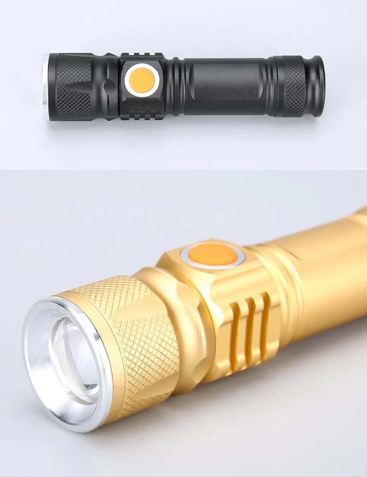 Пересекающиеся велосипедные фонари power Torch USB водонепроницаемый подарок освещение факел мини-фонарик портативный
