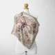 Bufandas cuadradas de seda de sarga para mujer, pañuelo con diseño de árbol de la vida, a la moda, 2021, Hijab, 100%