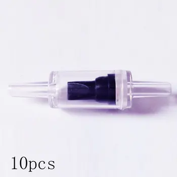 

10pcs Home Fish Aquarium Air Pump Check Valve 10 X One Way Non-Return Check Valve Aquarium Co2 System Air Pump