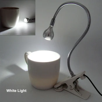 

Black White USB LED Reading Lamp White Warm Book Light Student Children Study Light Lamp USB LED Lamp Clip Lamp