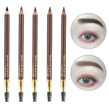 

Double - Headed Eyebrow Pencil Waterproof Sweat - Proof Smudge - Free Natural Long - Lasting With Eyebrow Brush For Beginner