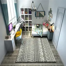 Модный квадратный Geoemtric принт ковер J1, J2, J3, J4, J5, J6, J8, J9 домашний декоративный геометрический Коврик