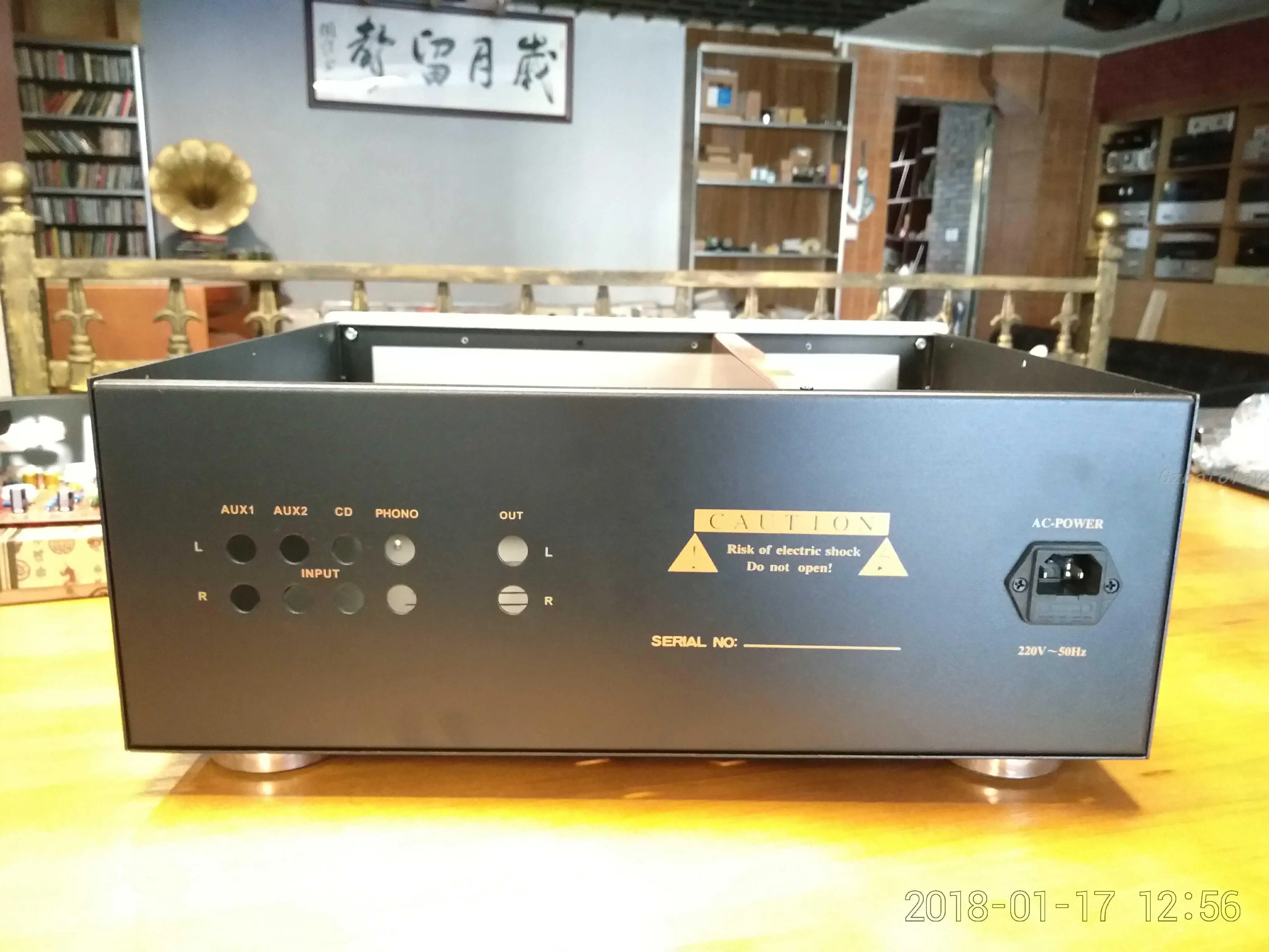 US $160.55 M77 Aluminum Panel Iron Panels Chassis Case Box Cabinet For DIY Audio Power Amplifier