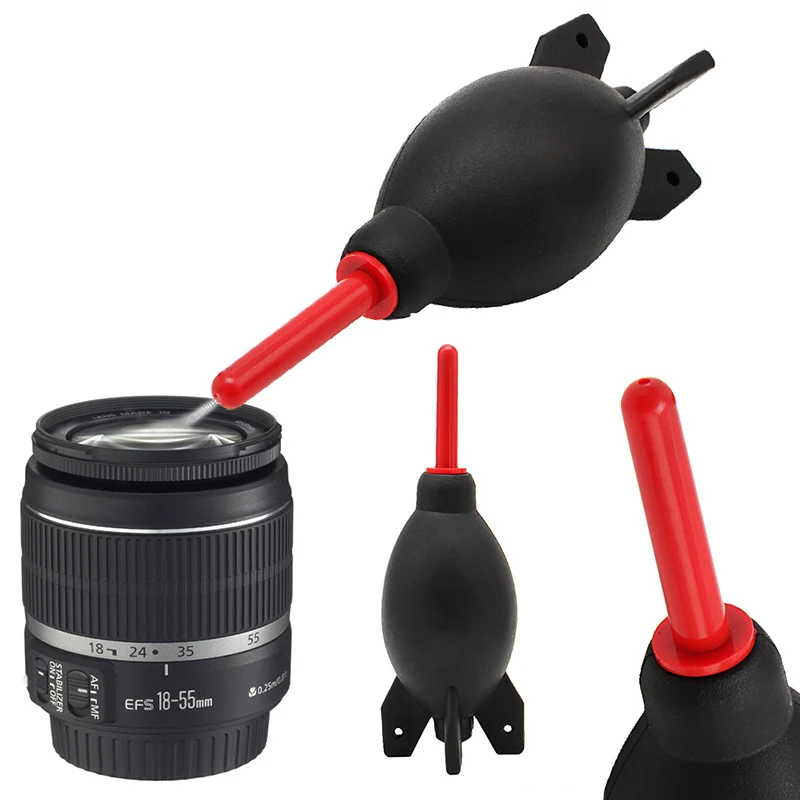 

DSLR Camera Lens Rubber Air Dust Blower Pump Cleaner Rocket Duster Cleaning Tool