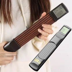 400+ Chord Patterns Portable Chord Trainer Mini Guitar Practice Tools LCD Musical Instrument Practice Chords Tools for Guitar