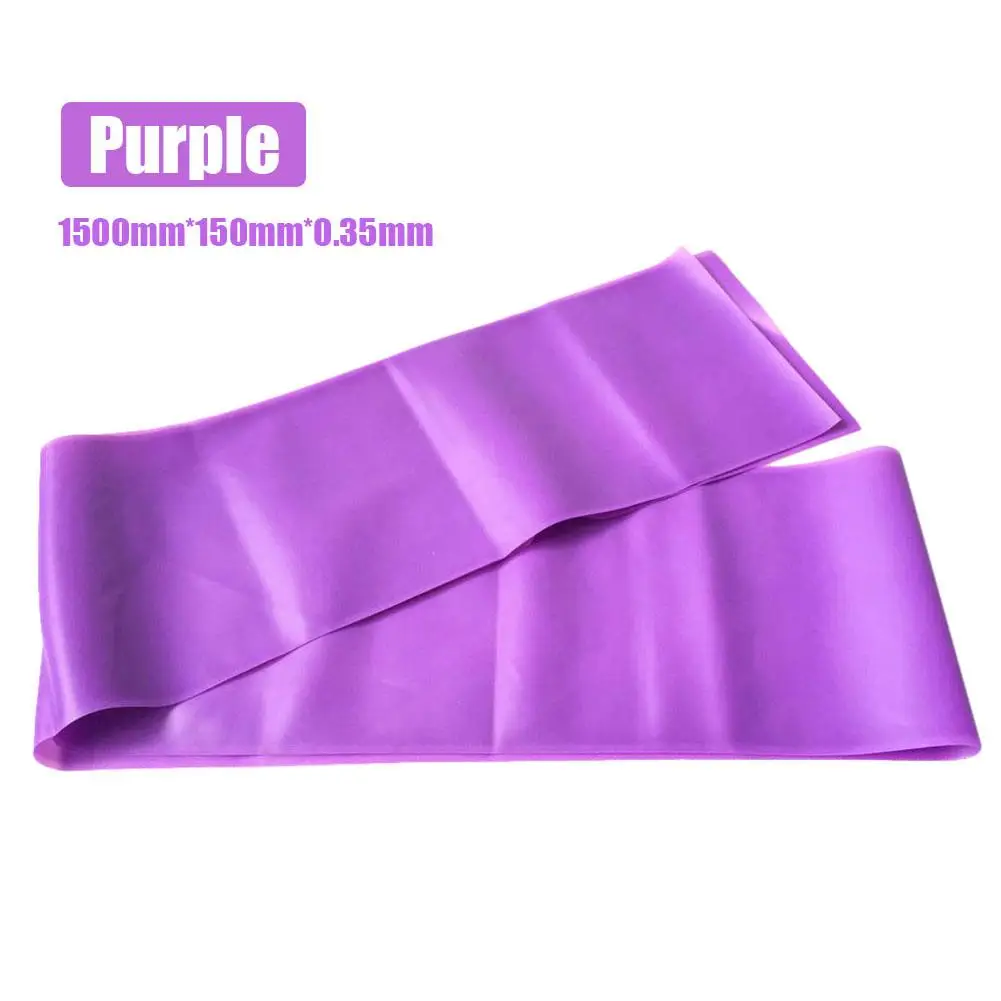 Rubber Muscle Building Resistance Dance Exercise Fitness Elastic Band Yoga Pilates Training Strap Sports Exercise