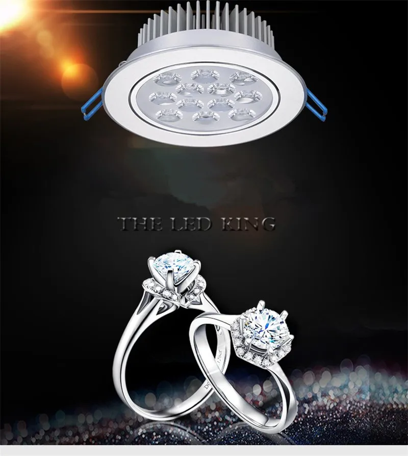 YOU Dimmable 6W 9W 12W 15W 21W Led Ceiling Light E... – Grandado - Foto 7