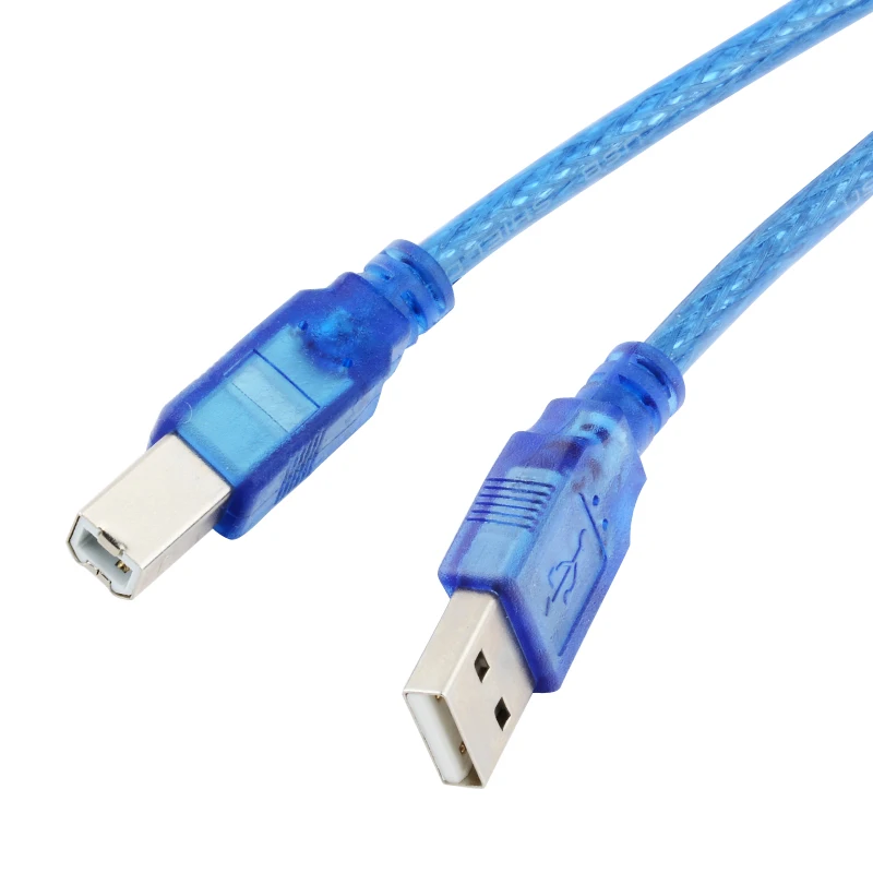 1 шт. 0 3 м компьютерный USB кабель для принтера подключения всех видов брендовых